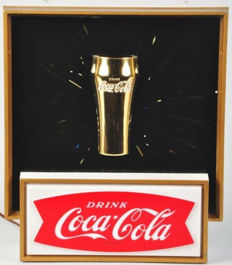 Coca-Cola Starburst Lighted Sign.