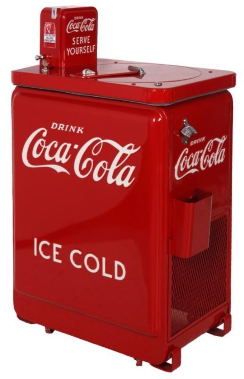 Vendo Junior Coca-Cola Spin Top Cooler