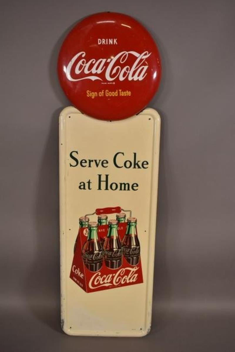 COCA COLA BUTTON TOP