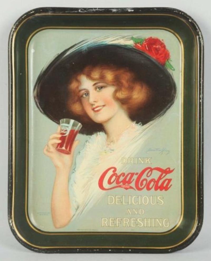 1913 Coca-Cola Serving tray.