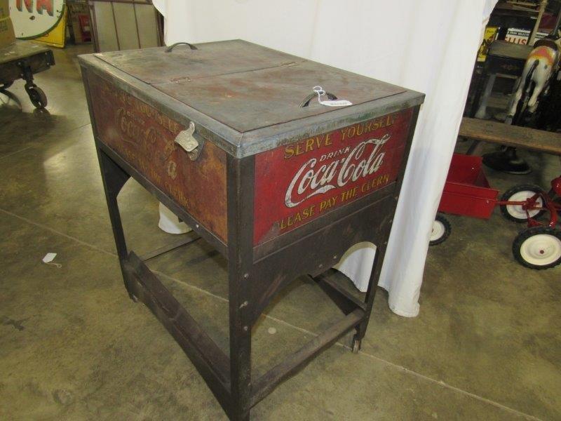 Serve Yourself Coca-Cola cooler