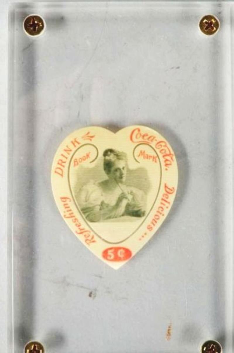 1899 Coca-Cola Celluloid Bookmark