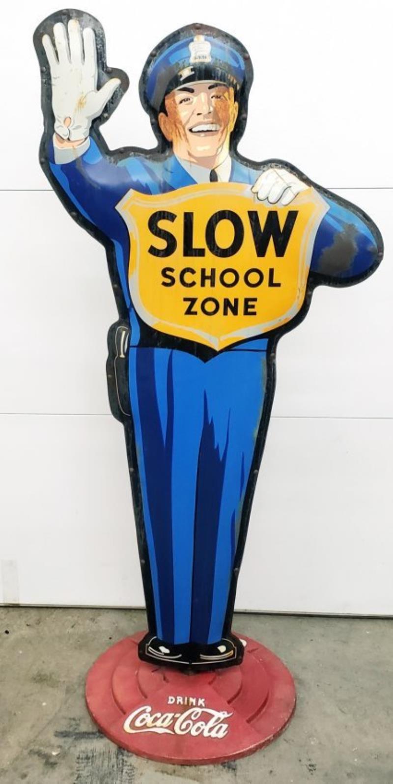 Coca Cola Policeman on Coca Cola base