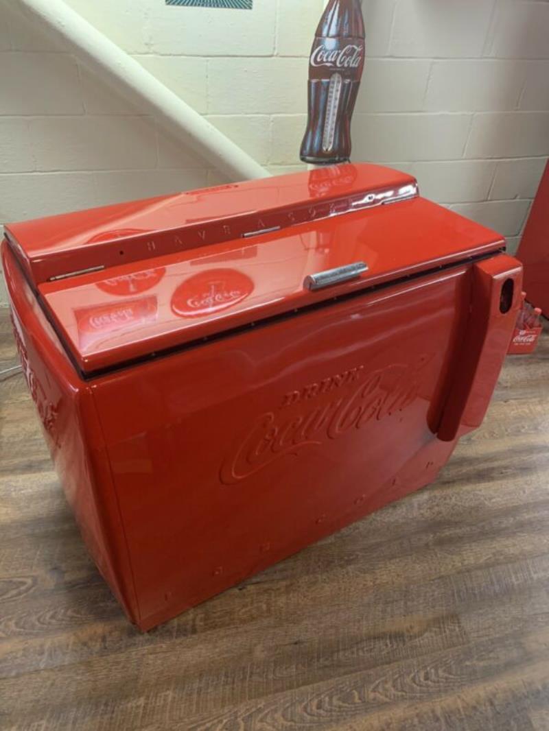 Vintage Coca-Cola Bottle Water Cooler Cavalier Brand