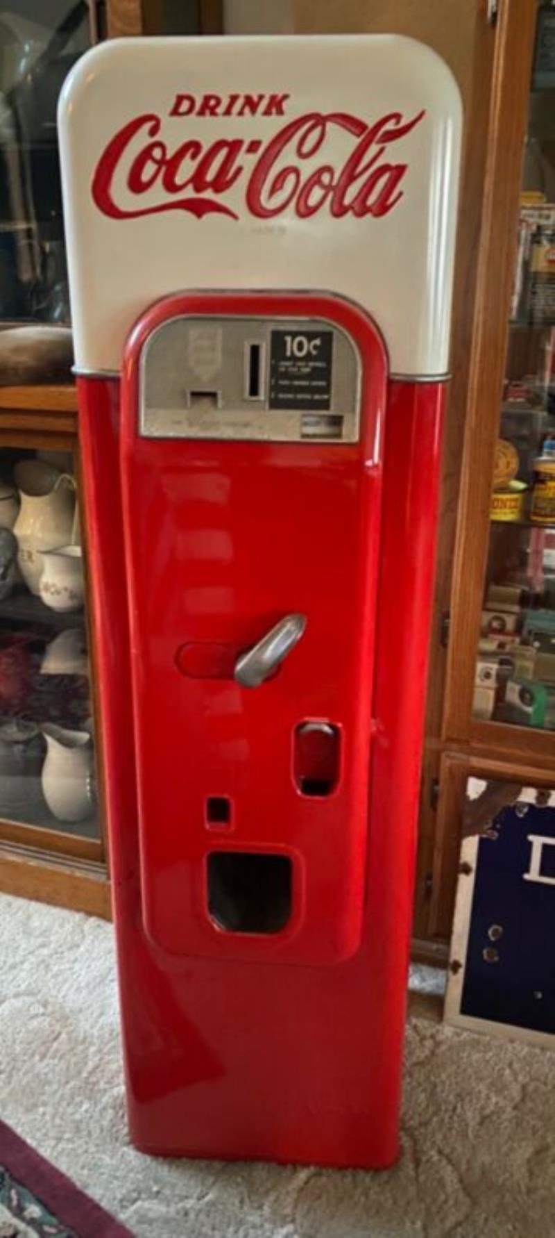 10¢ Vendo H81A CocaCola Vending Machine Value & Price Guide