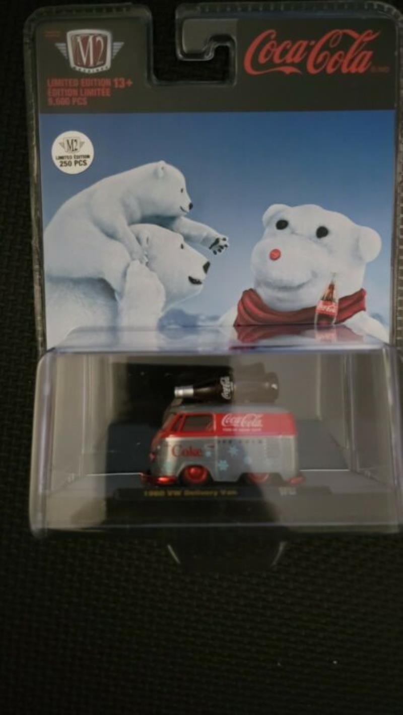 M2 Machines Coca-Cola VW Delivery Van Raw Super Chase 1 of 250 Worldwide