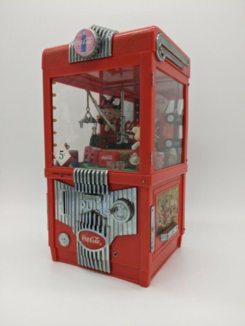 Enesco Coca-Cola Arcade Grabber Multi- Action Bank & Music Box 1997 Rare Works
