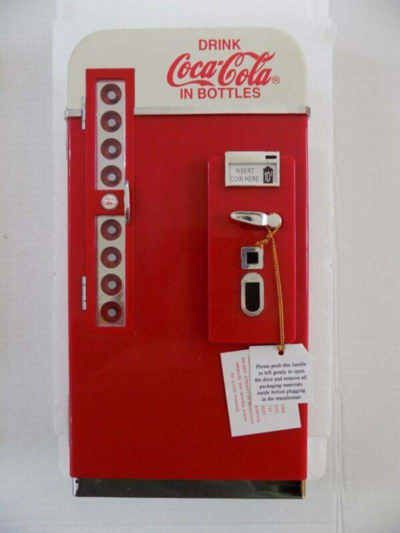 Enesco Coca-Cola Musical Vending Machine Illuminated Multi-Action RARE VINTAGE