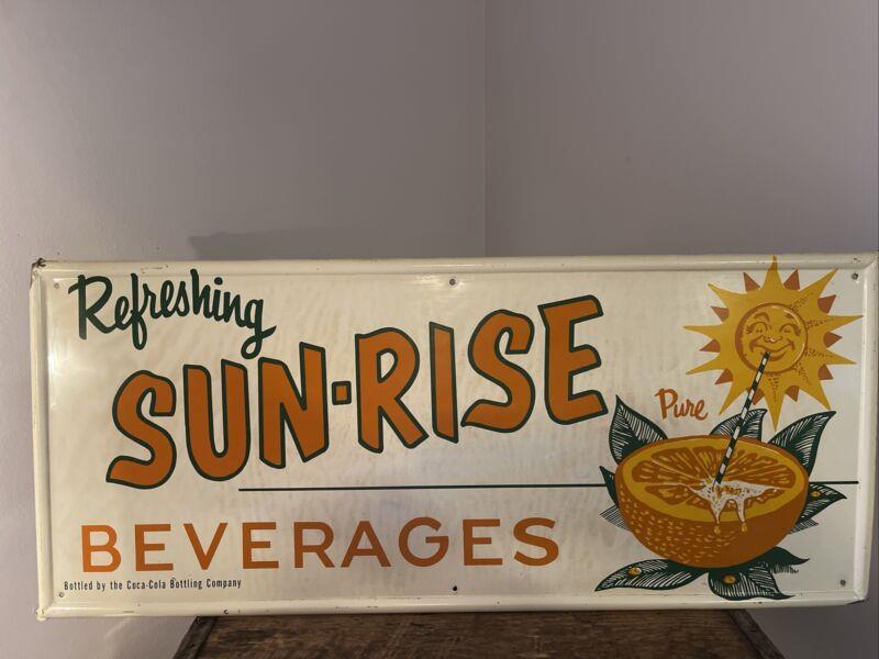 Coca Cola Sun-Rise Beverages Sign