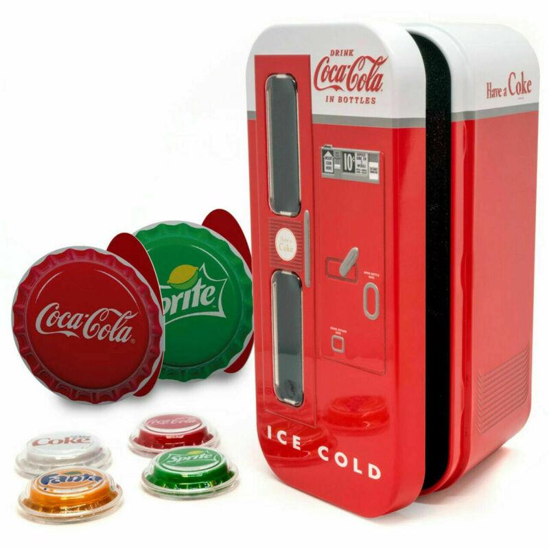Fiji Fiji 2020 Coca-Cola Fanta Sprite Vending Machine Set 4 Silver Coins