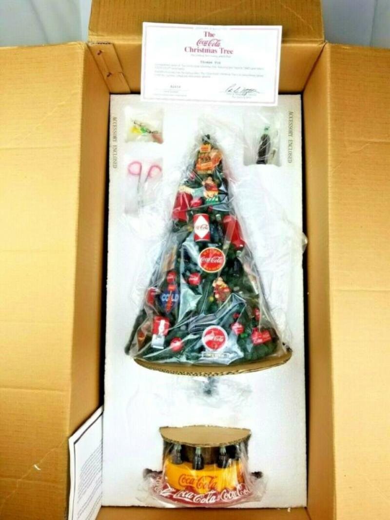 Danbury Mint COCA - COLA CHRISTMAS TREE SERIAL NO. A1650 - Thomas Fox
