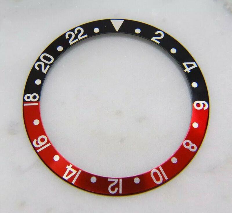 Rolex GMT-Master II 16710 "Coke" Bezel Insert Aluminum Red/Black Preowned
