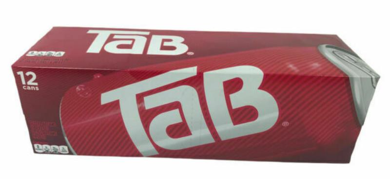 Tab Soda 12-Pack (Discontinued), Collectable- Expiration: August 23rd, 2021, NEW 49000031096