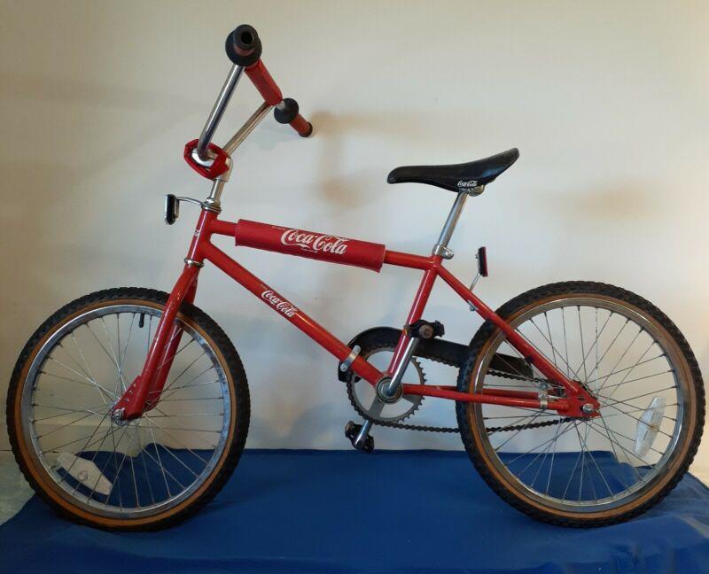 Vintage 1987 Coca Cola BMX Bike 20" Akisu, All Original