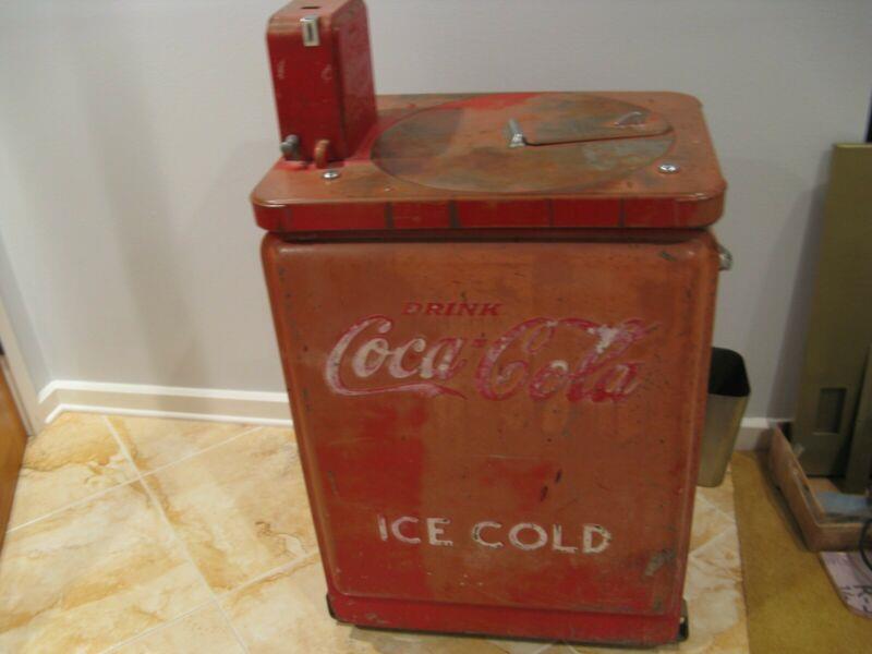 Vendo Model 123 Junior Coke Machine Coca Cola Cavalier Cooler