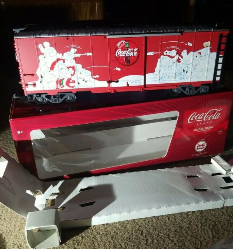 LGB 42913 COCA COLA POLAR BEAR THROWING SNOWBALLS IN ORIGINAL BOX 4011525429135
