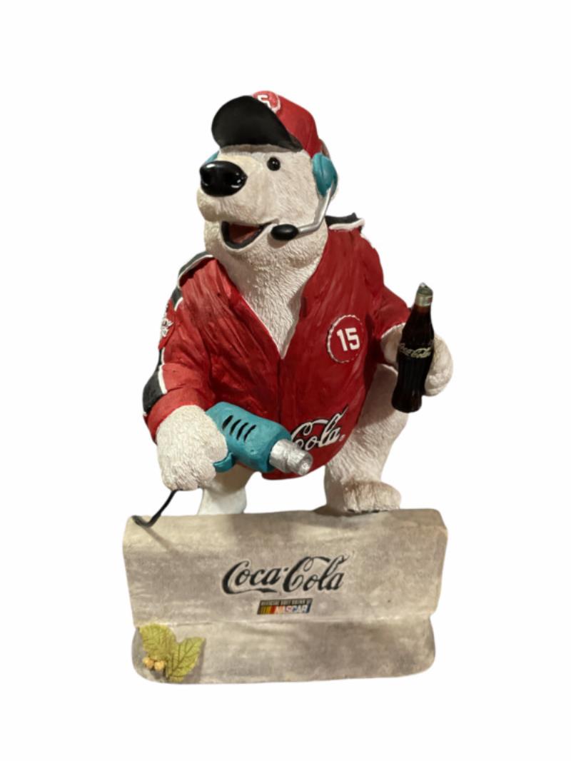 TIM WOLFE COCA-COLA NASCAR SCULPTURE BIG LUG #15 Artist Proof AP/1 Signed