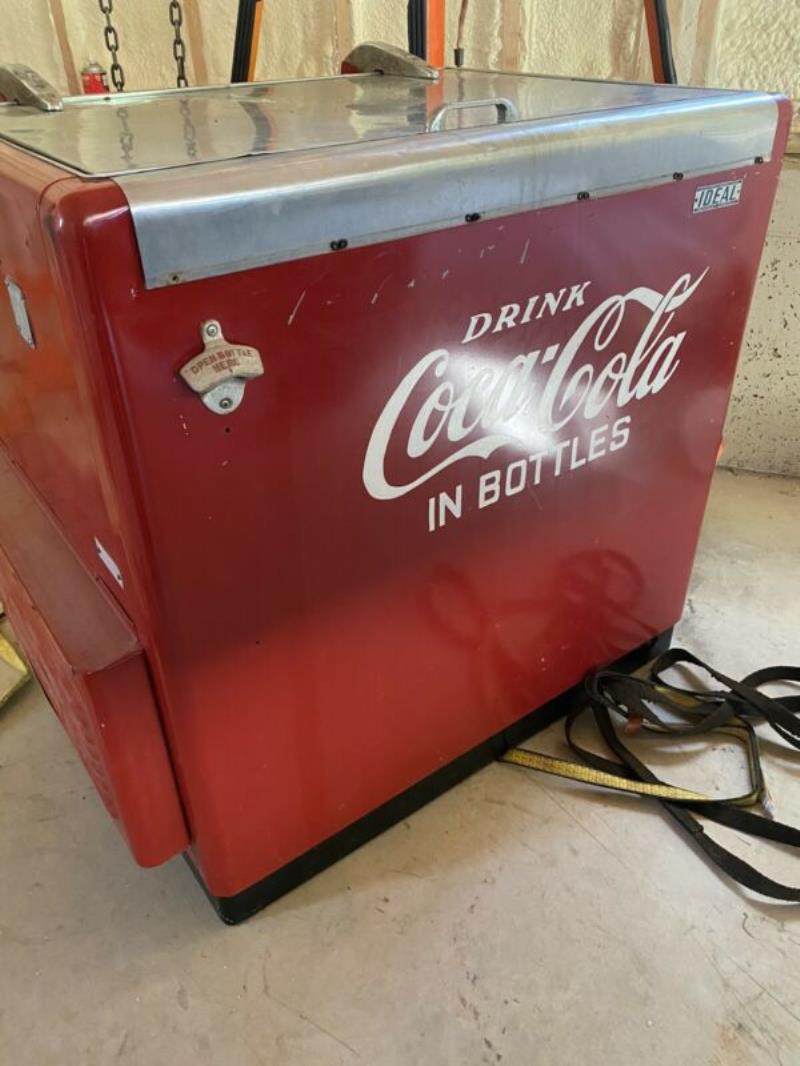 antique ideal model 70 coke machine