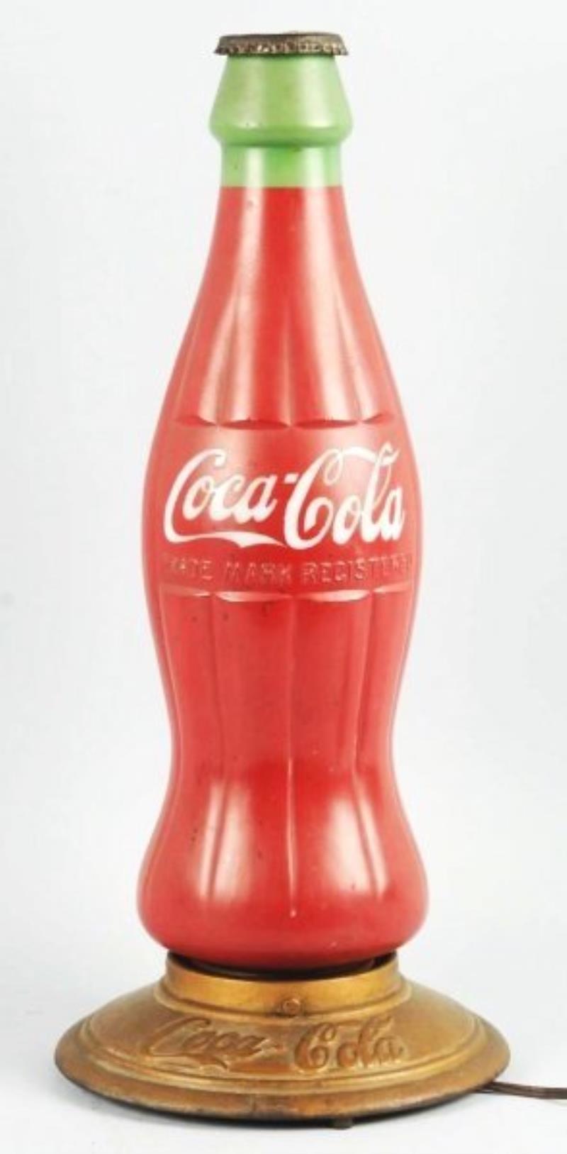 1920s Scarce Coca-Cola Bottle Lamp