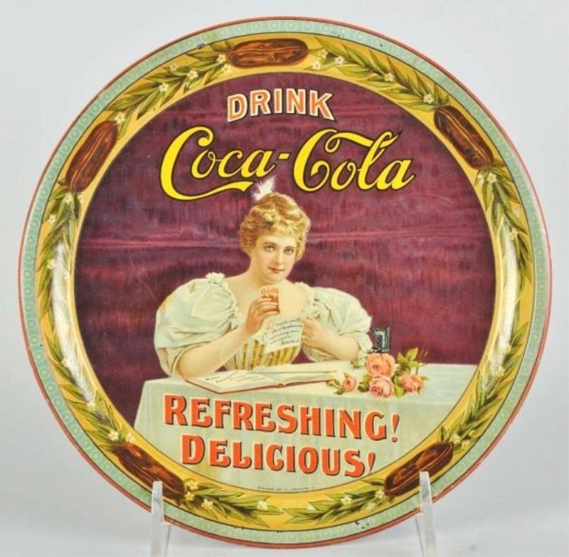 Impressive 1900 Coca-Cola Serving Tray.