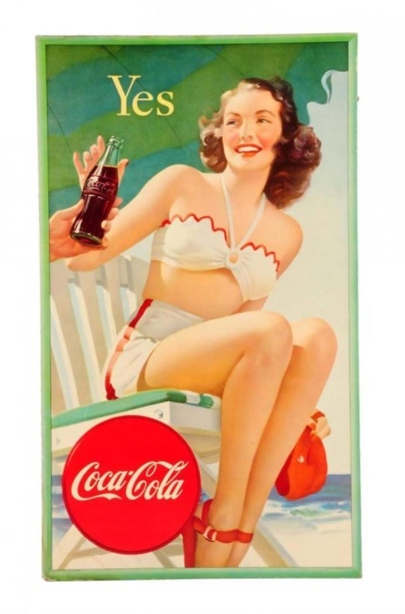 1947 Coca - Cola Small Vertical Poster