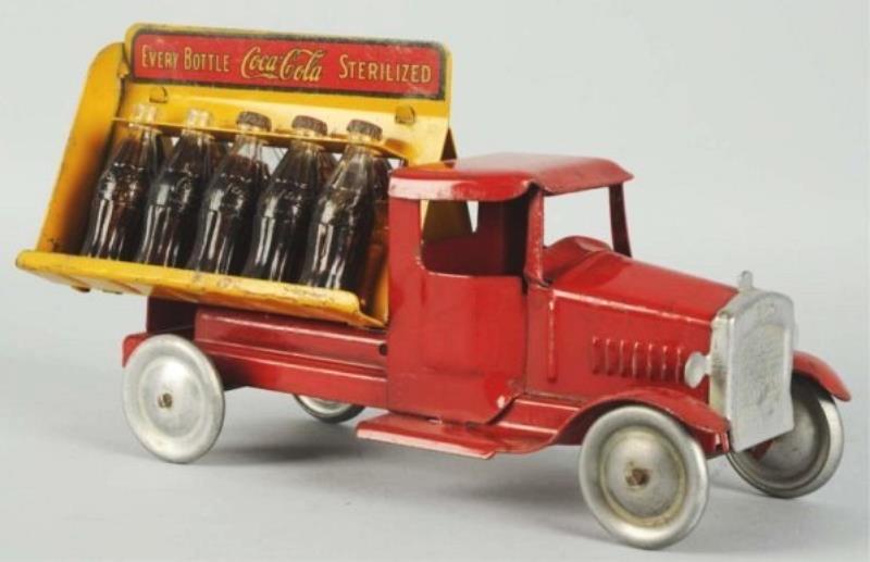 1931 Coca-Cola Metalcraft Truck with Metal Wheels