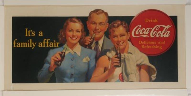RARE 1941 COCA-COLA ORIGINAL ILLUSTRATION PAINTING