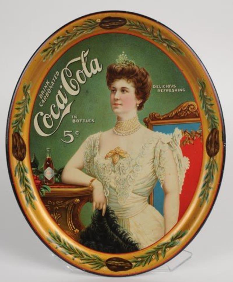 1905 COCA-COLA SERVING TRAY