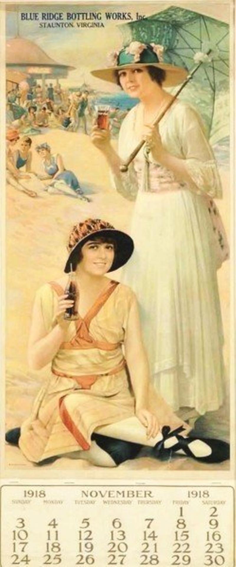 1918 Coca-Cola Calendar