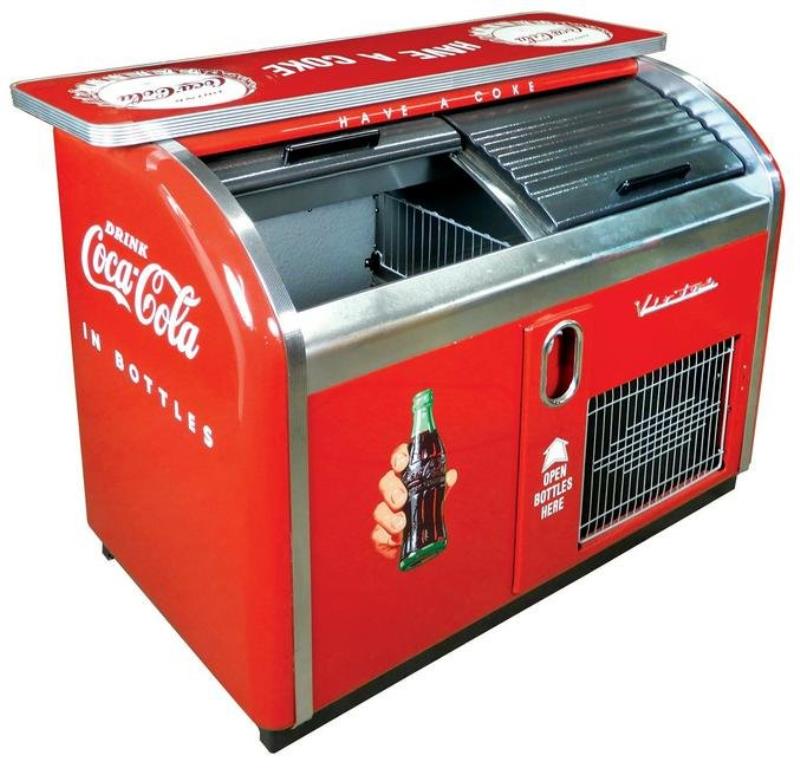 Coca-Cola Cooler Bar, Victor, double compartment