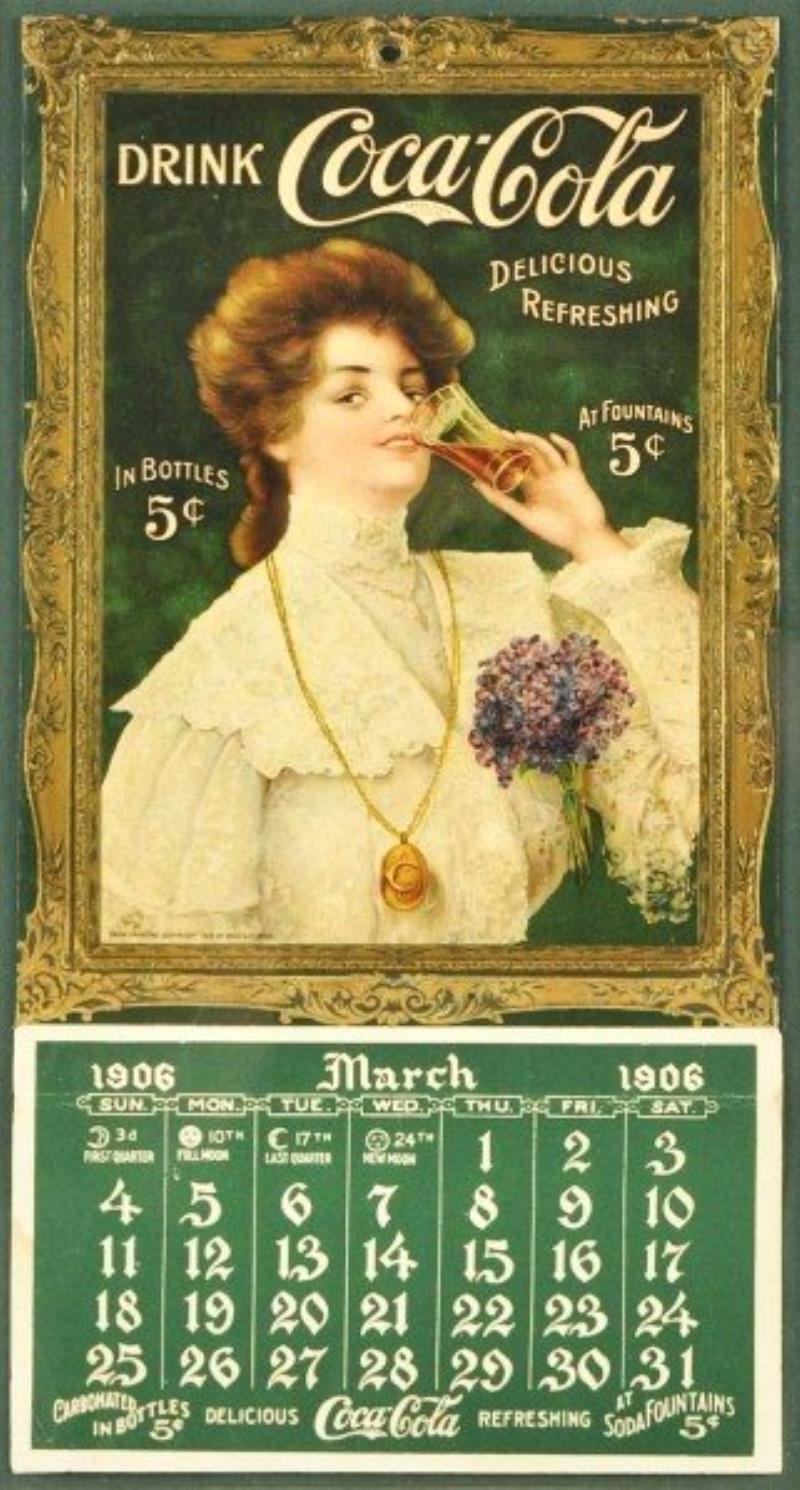 1906 Coca-Cola Calendar.