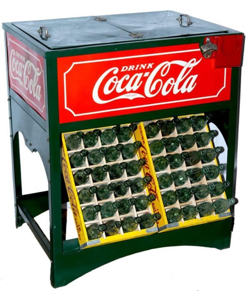 COCA-COLA GLASCOCK COOLER – 1920S-30S