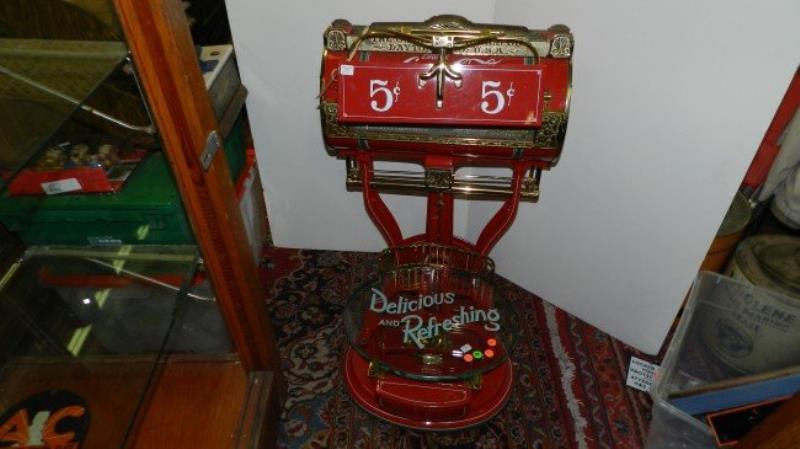 antique 1890's scale redone in the 50s as a Coca C