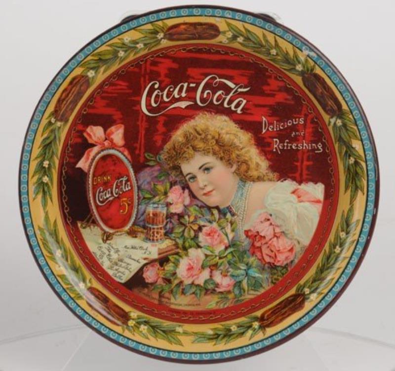 1901 COCA-COLA SERVING TRAY