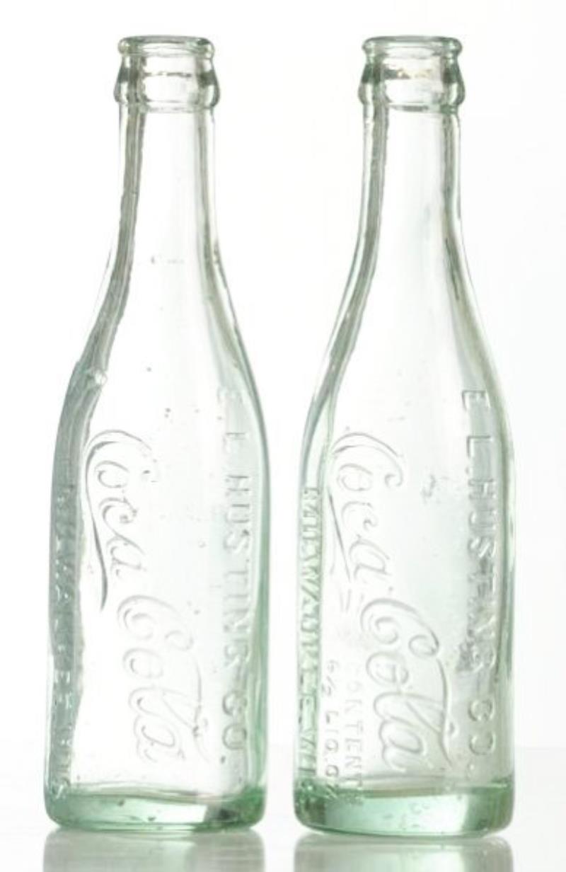 EI Husting Coca-Cola Script Bottles