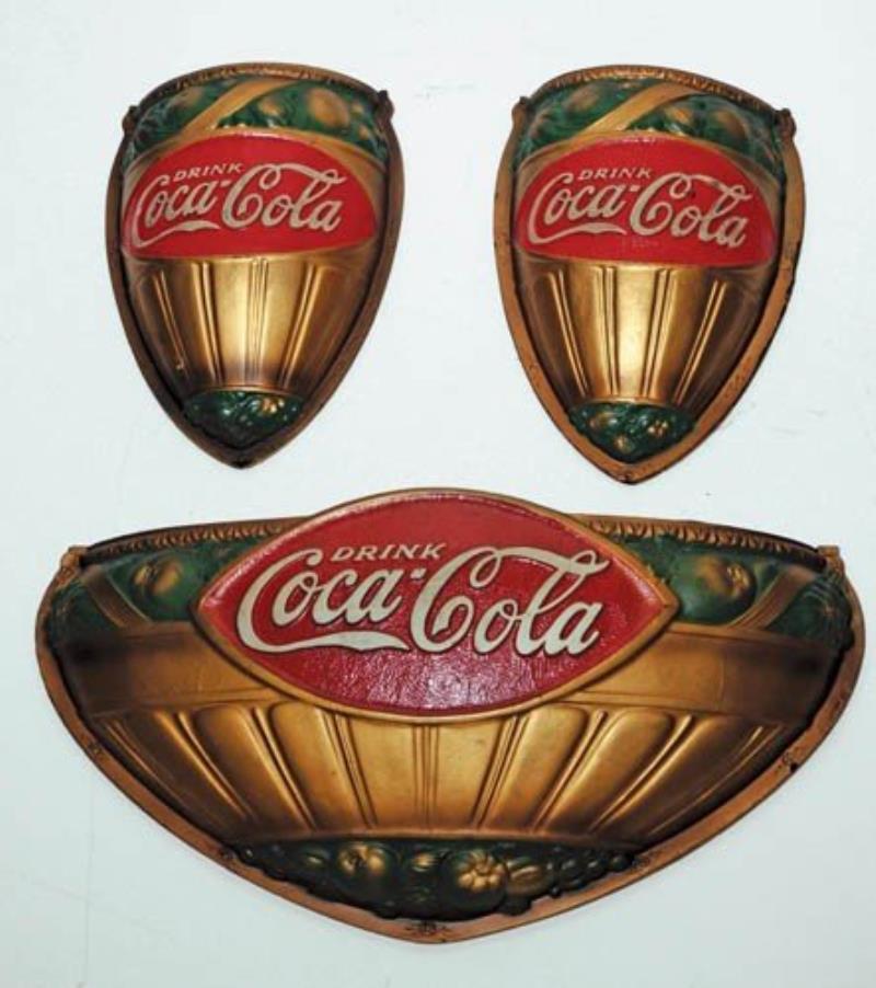 1932 Coca-Cola floral boxes set
