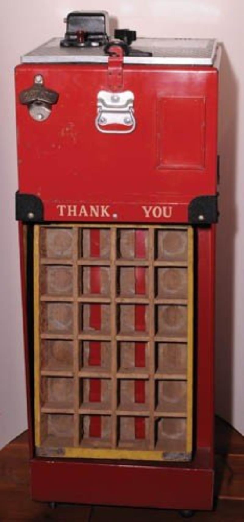 LATE 1930'S COCA-COLA INDUSTRIAL CARTON COOLER
