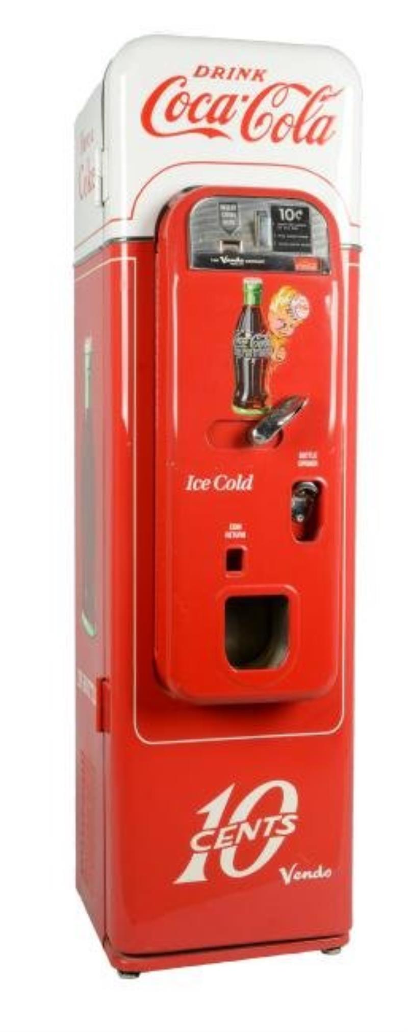 10¢ Vendo Model 44 Coca-Cola Vending Machine.