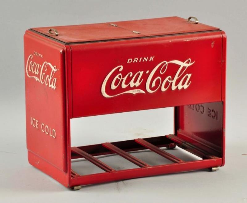 Coca - Cola Salesman Sample Ice Chest