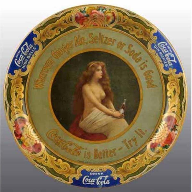 Rare 1908 Coca-Cola Serving Tray.