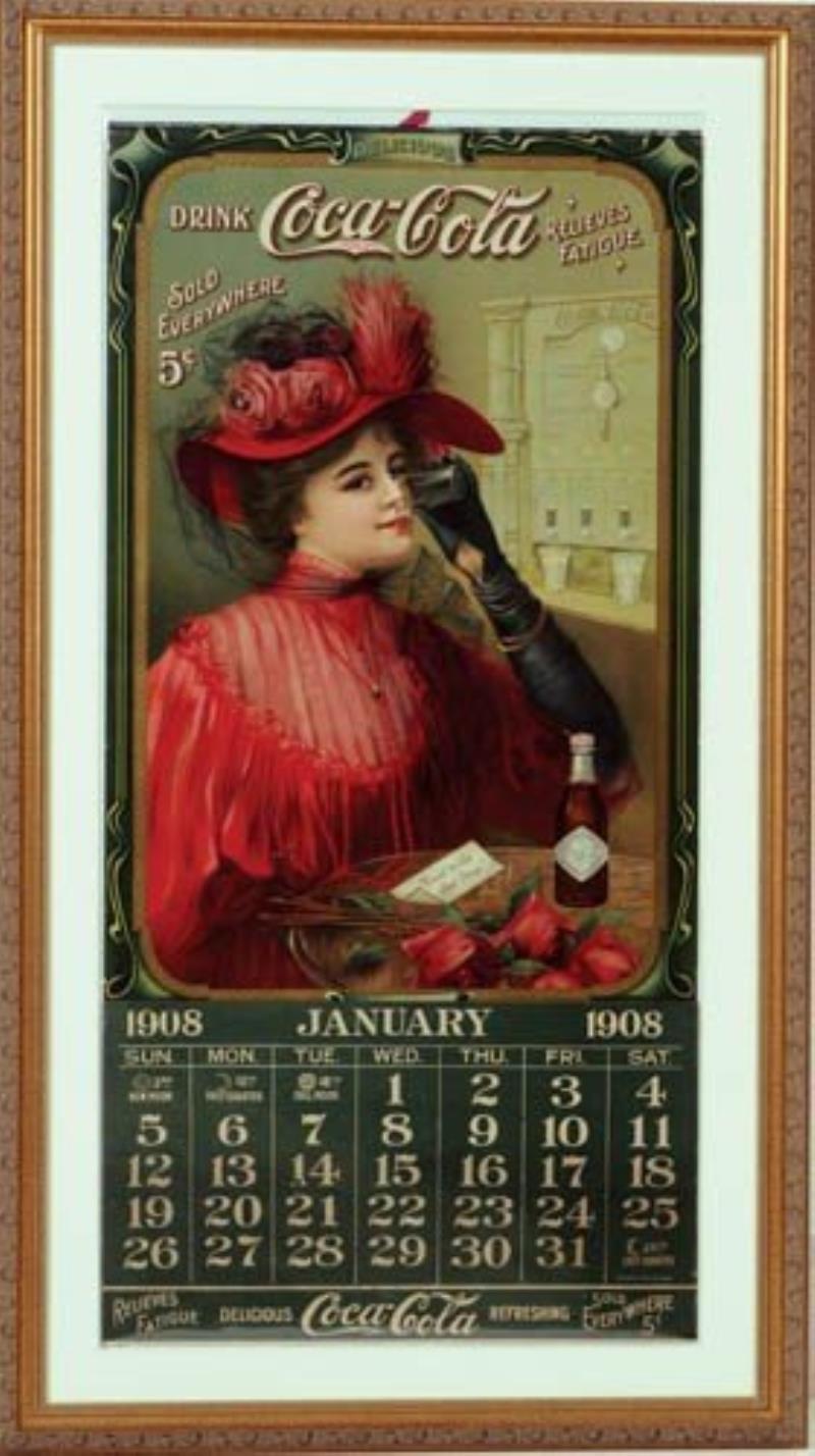 1908 Coca-Cola calendar