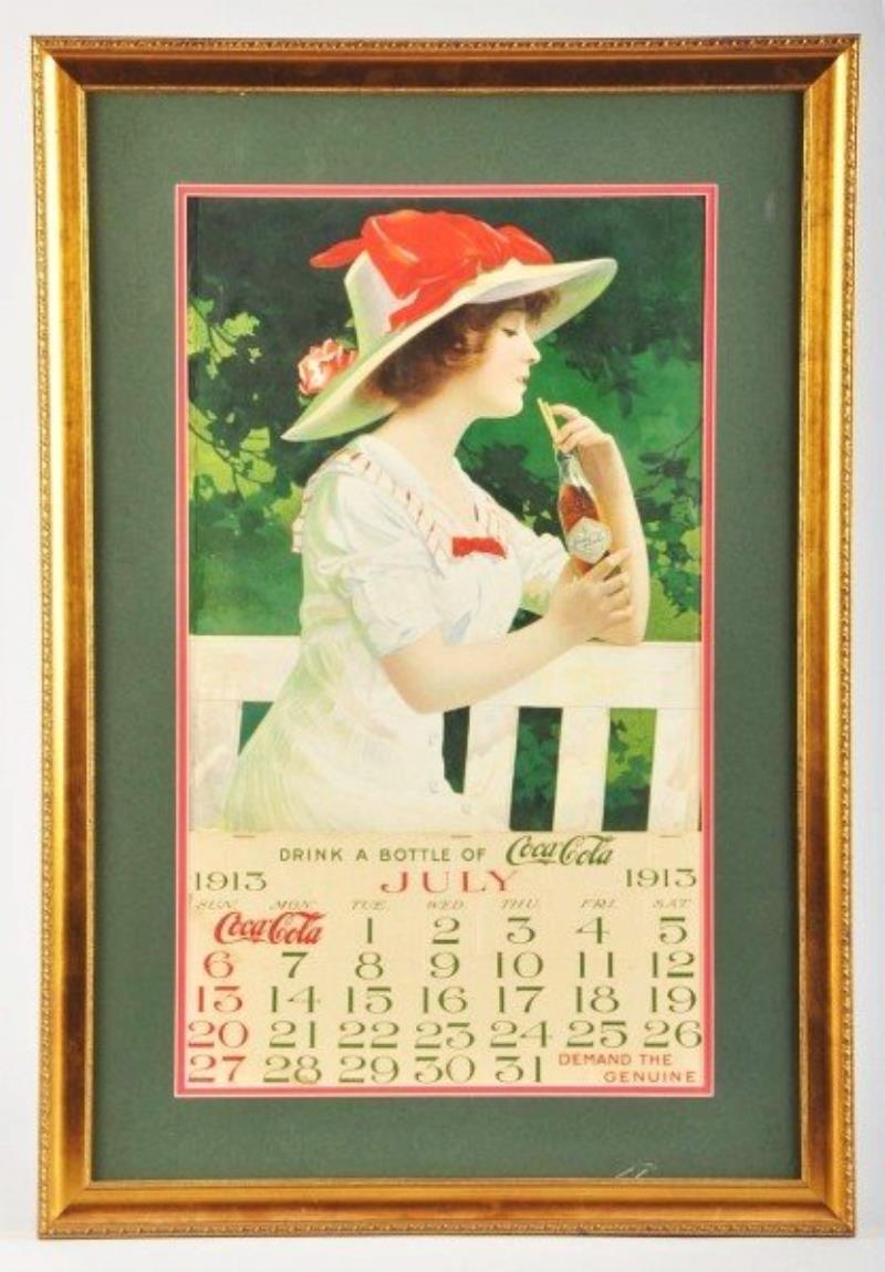 1913 Coca-Cola Bottler's Calendar