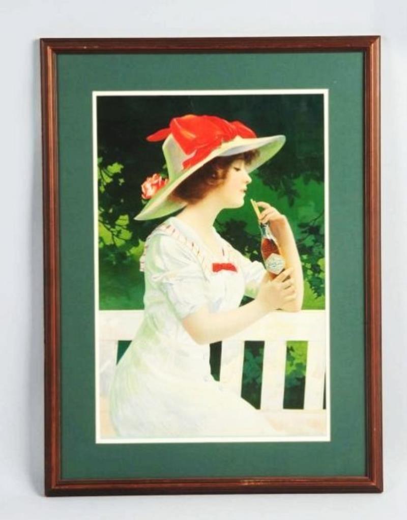 1913 Coca-Cola Large Calendar Top