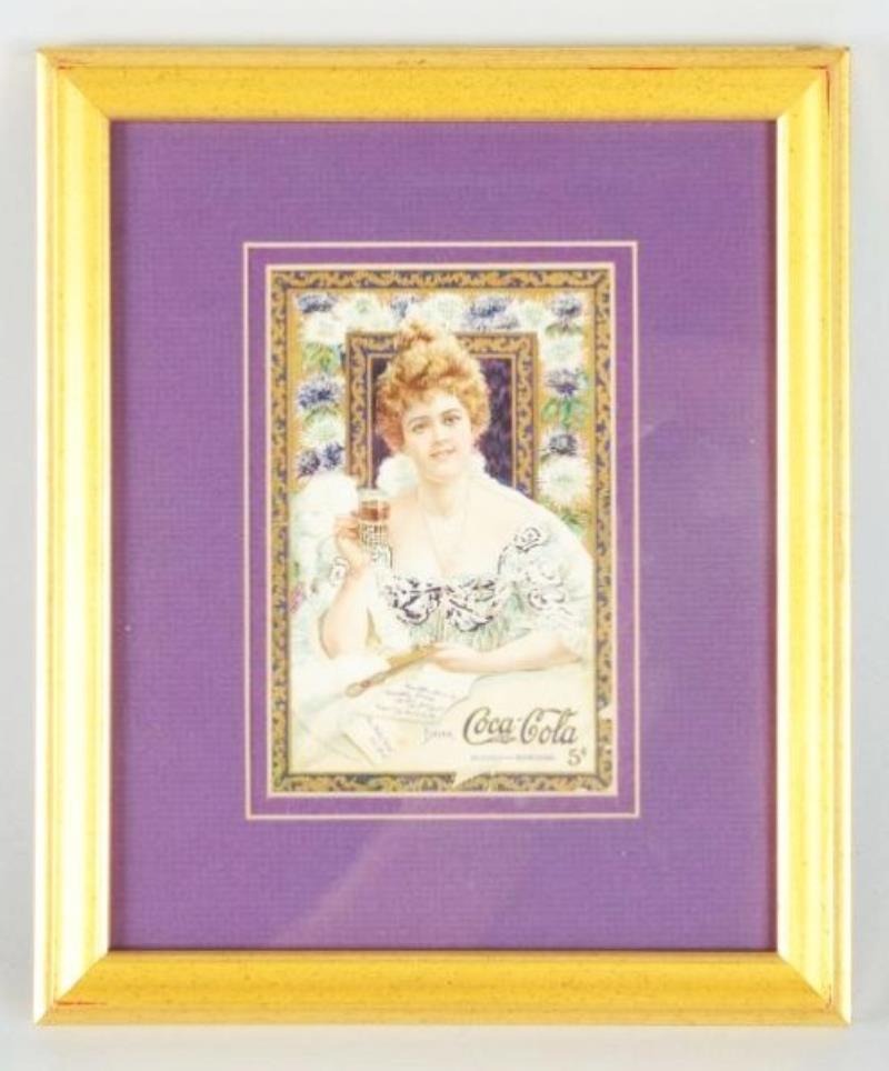 1903 Coca-Cola menu Card