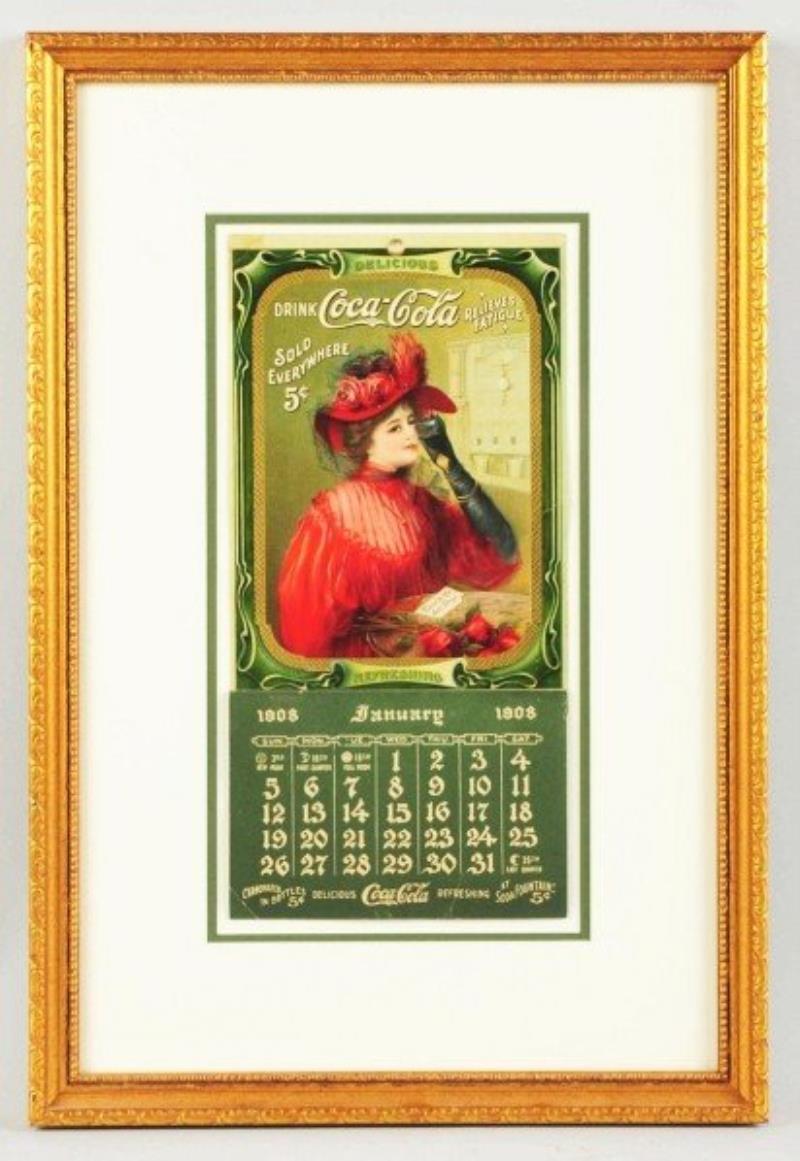 1908 Coca-Cola Calendar.
