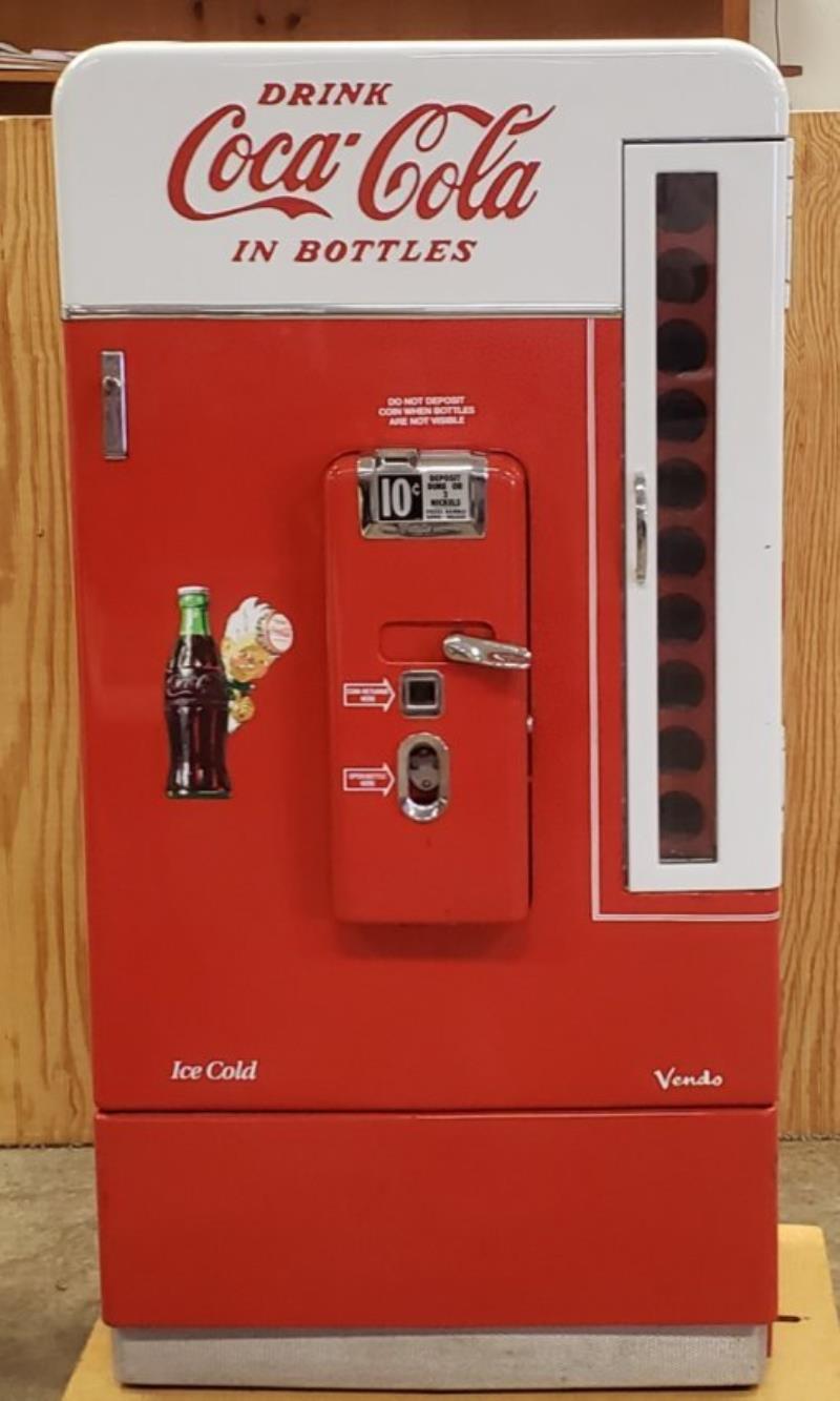 1956 Restored Coca Cola Machine Vendo 110