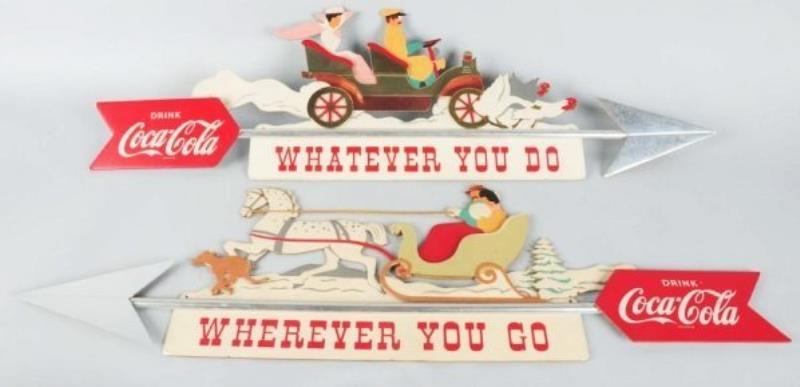 1950s Coca-Cola Festoon Pieces