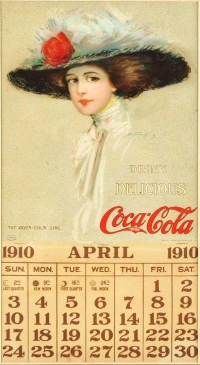 1910 Coca-Cola Calendar