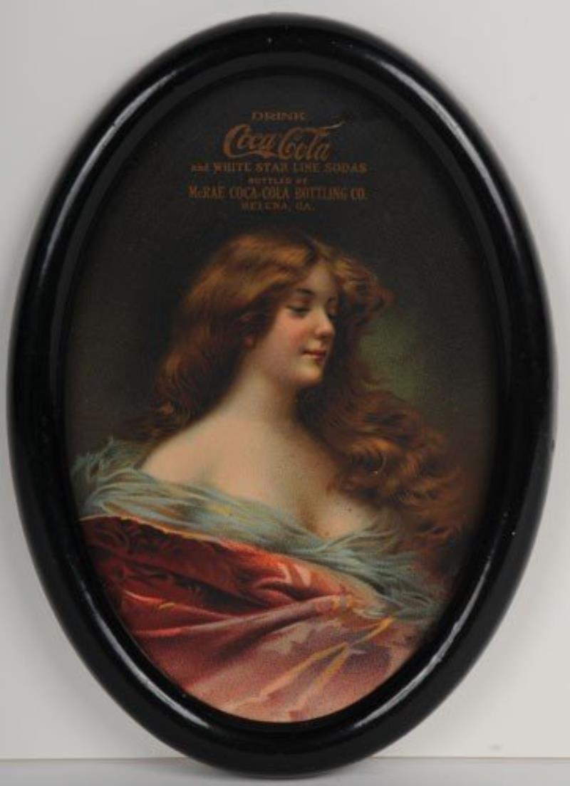 RARE EARLY PETITE COCA-COLA SIGN