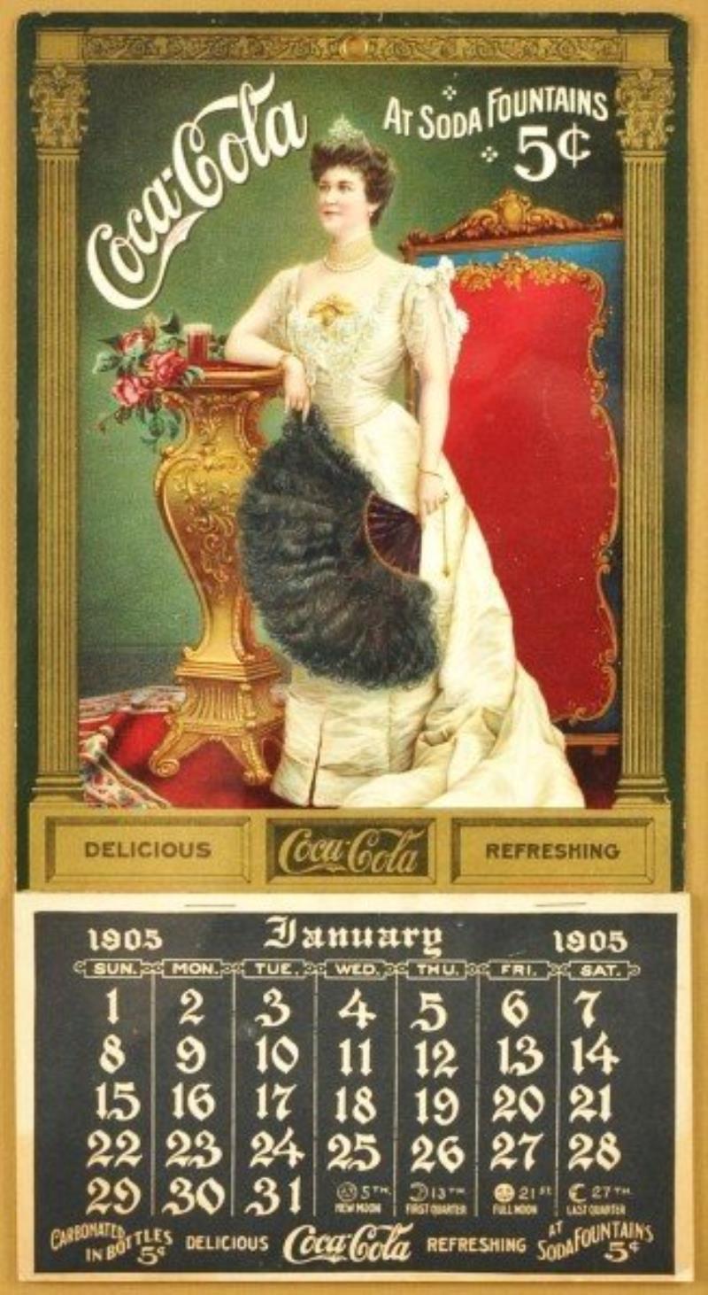 1905 CocaCola Calendar Value & Price Guide